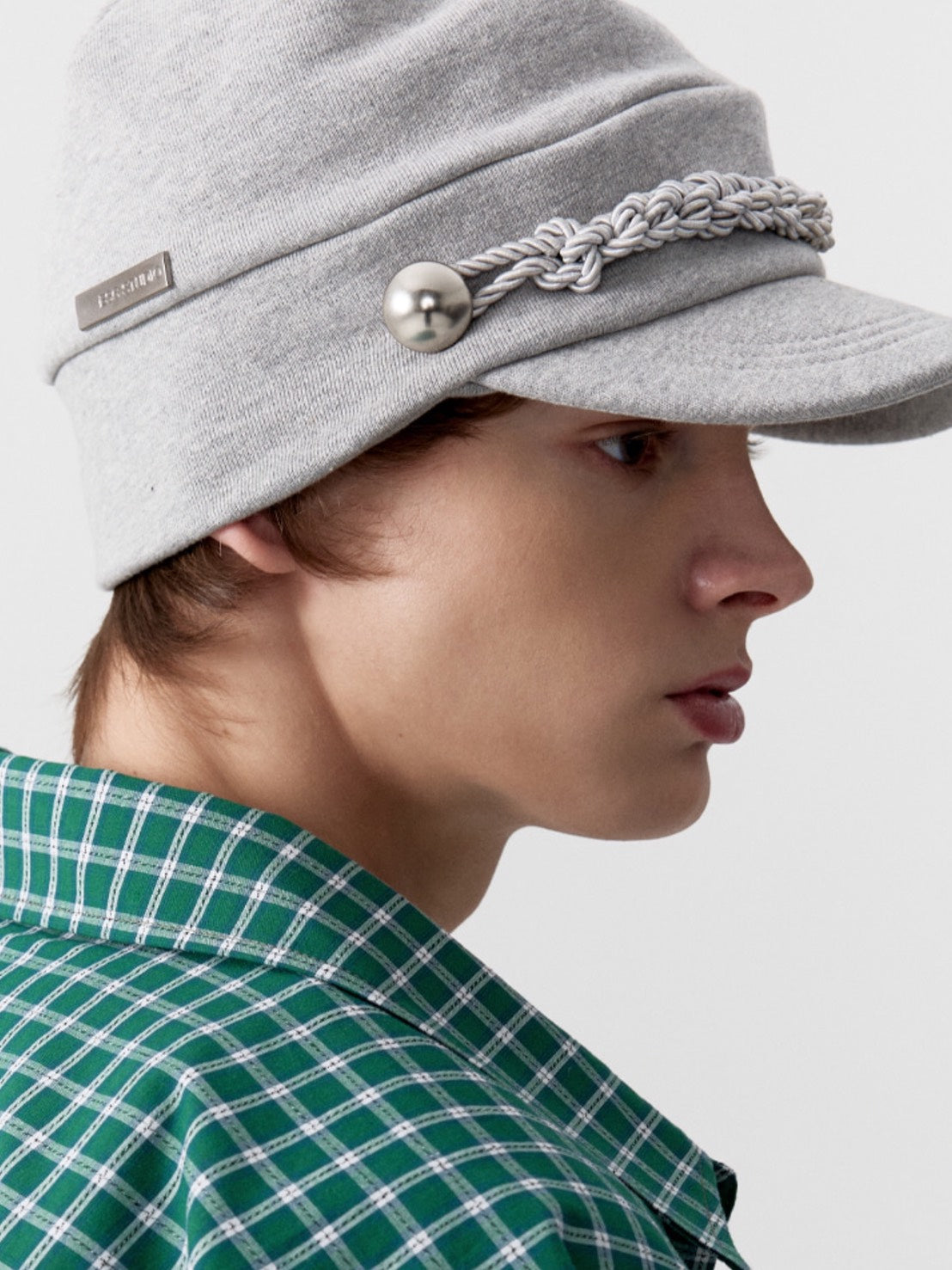 【ESC STUDIO】double knit military cap