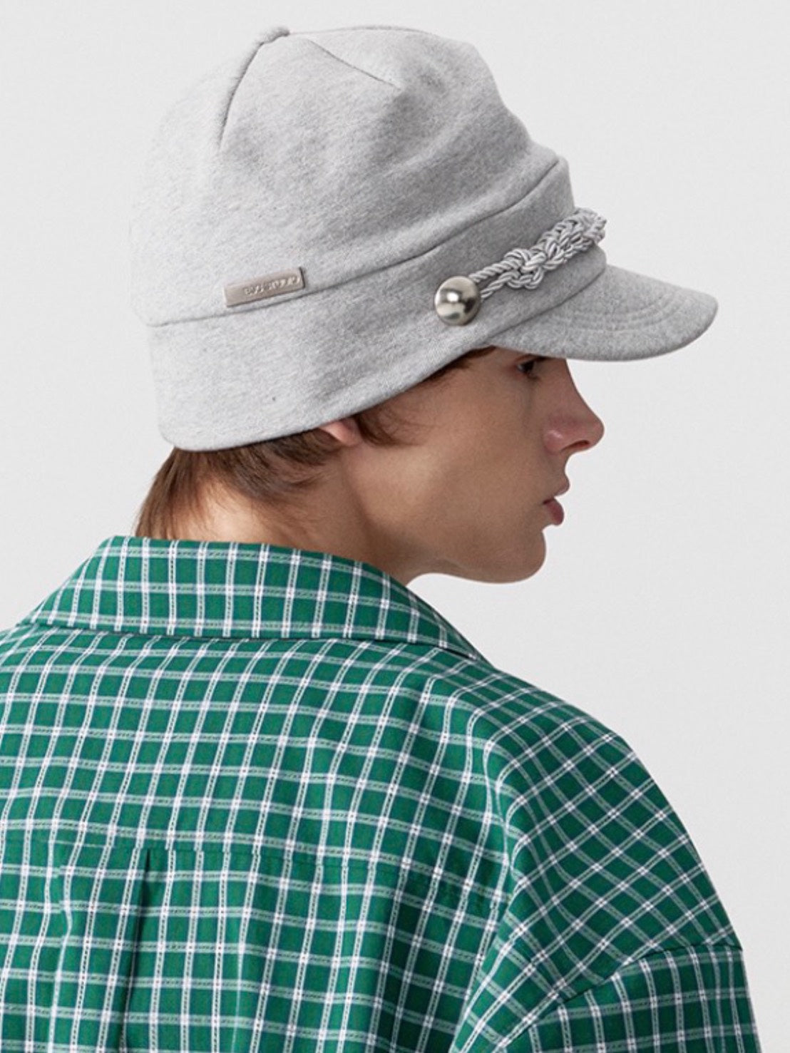 【ESC STUDIO】double knit military cap