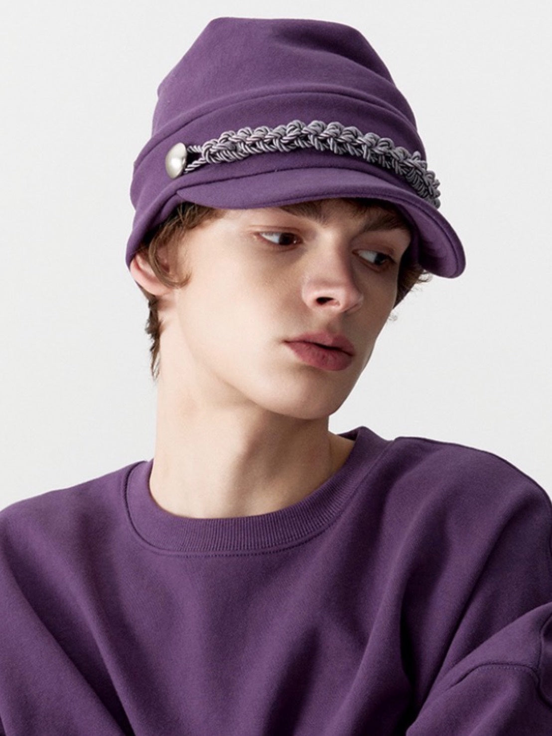 【ESC STUDIO】double knit military cap