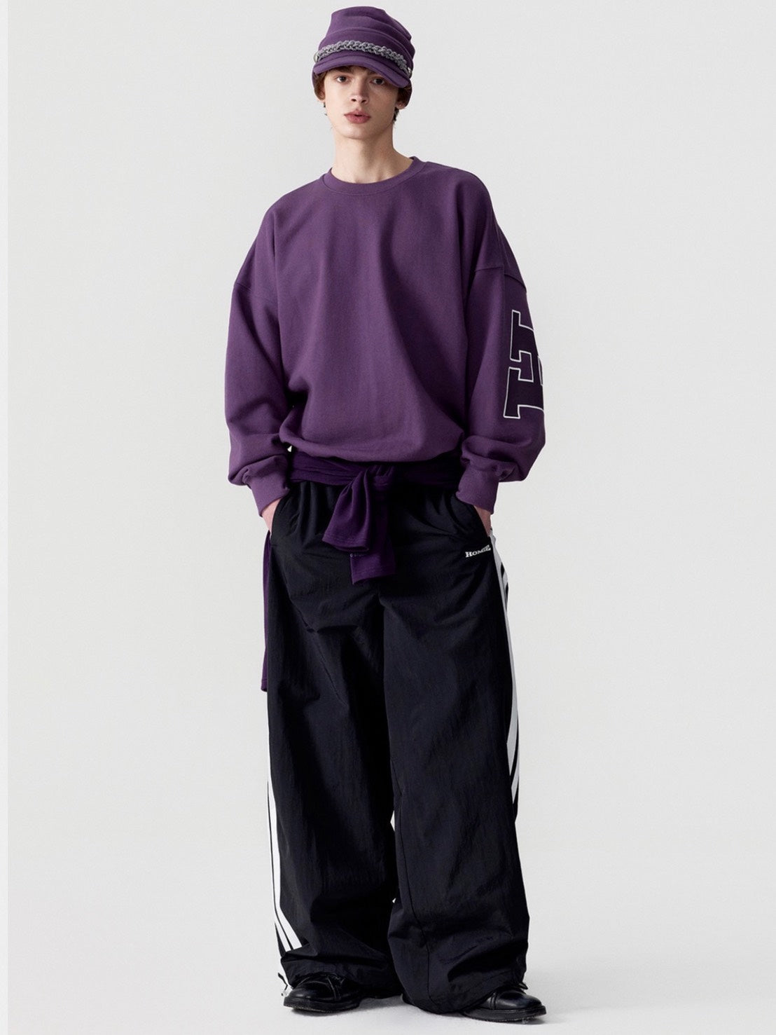 【ESC STUDIO】double knit military cap