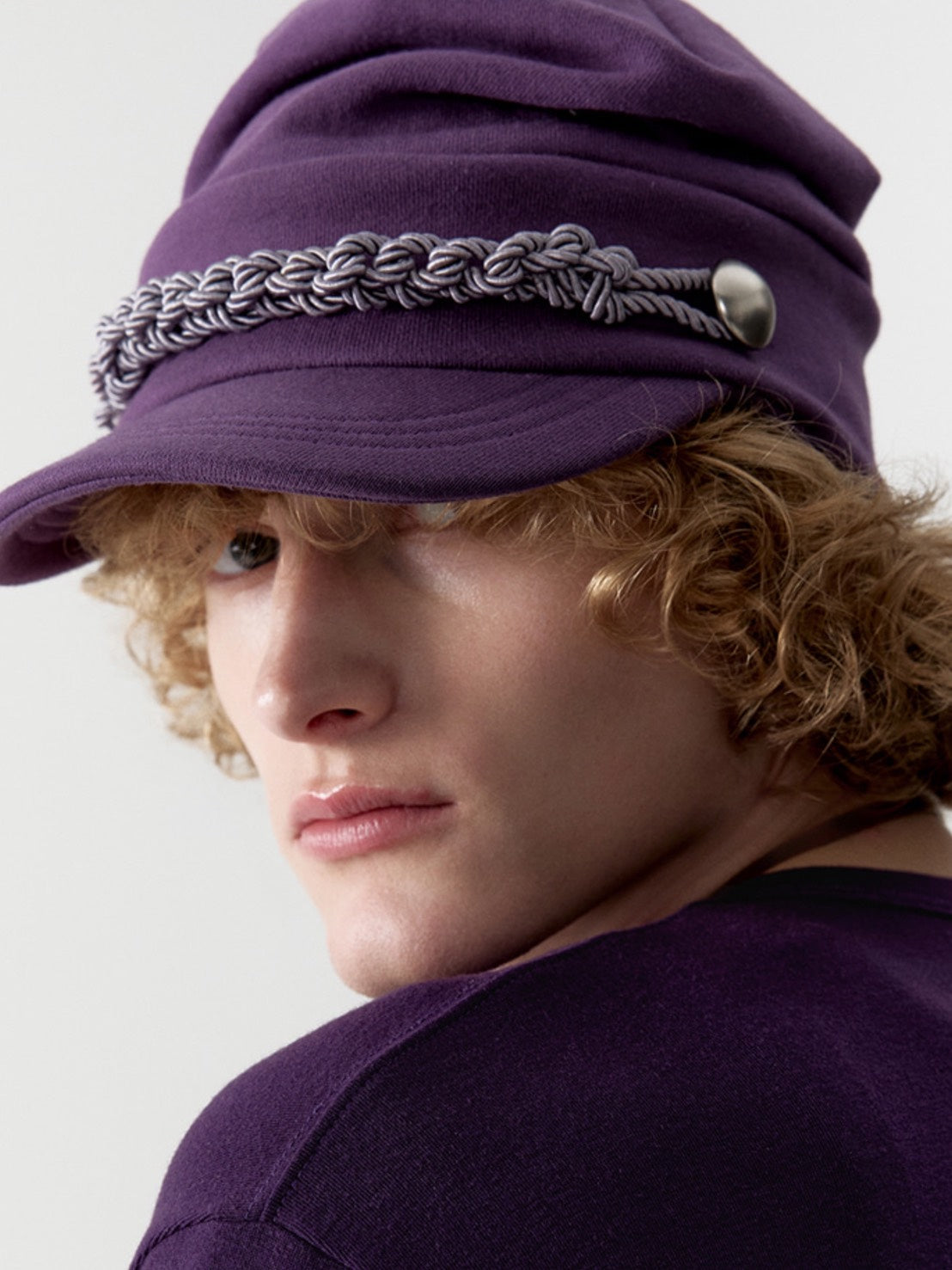 【ESC STUDIO】double knit military cap