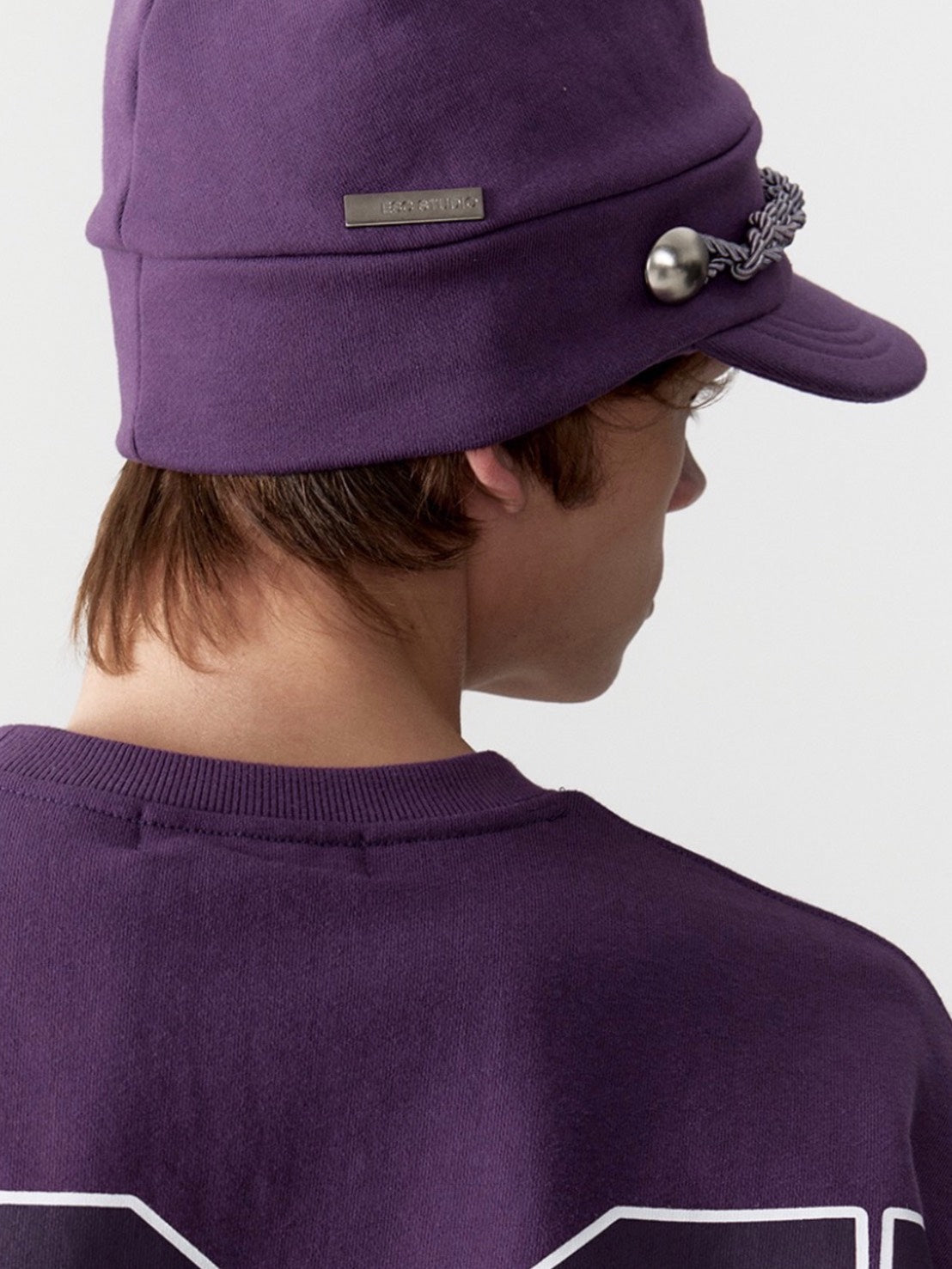 【ESC STUDIO】double knit military cap