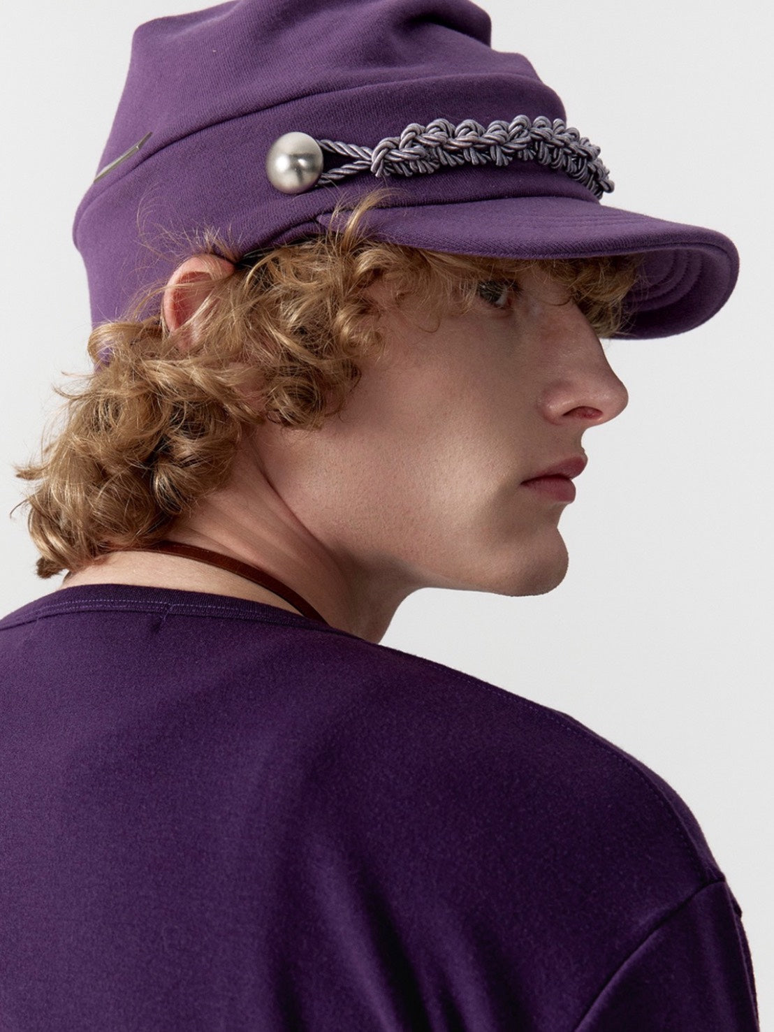 【ESC STUDIO】double knit military cap