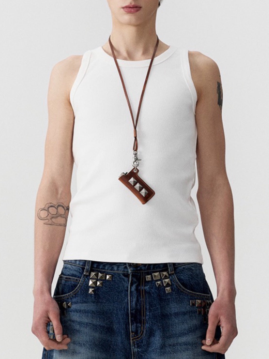 【ESC STUDIO】studded lighter case