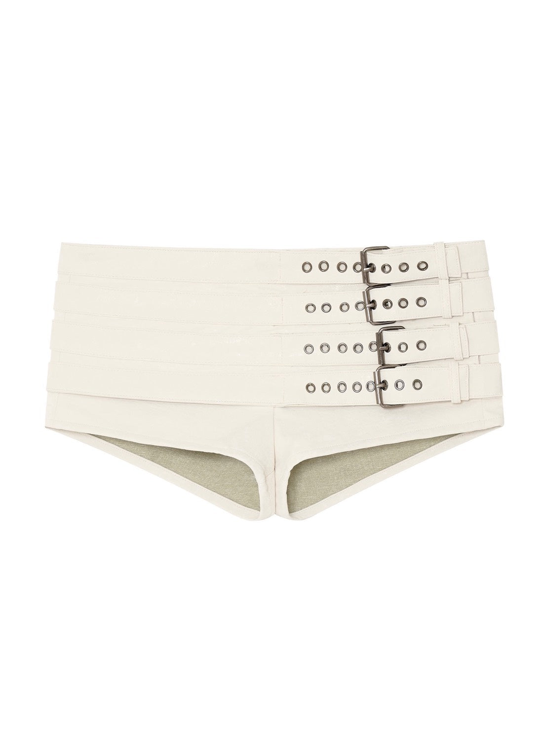 【bonnae】Belted micro shorts