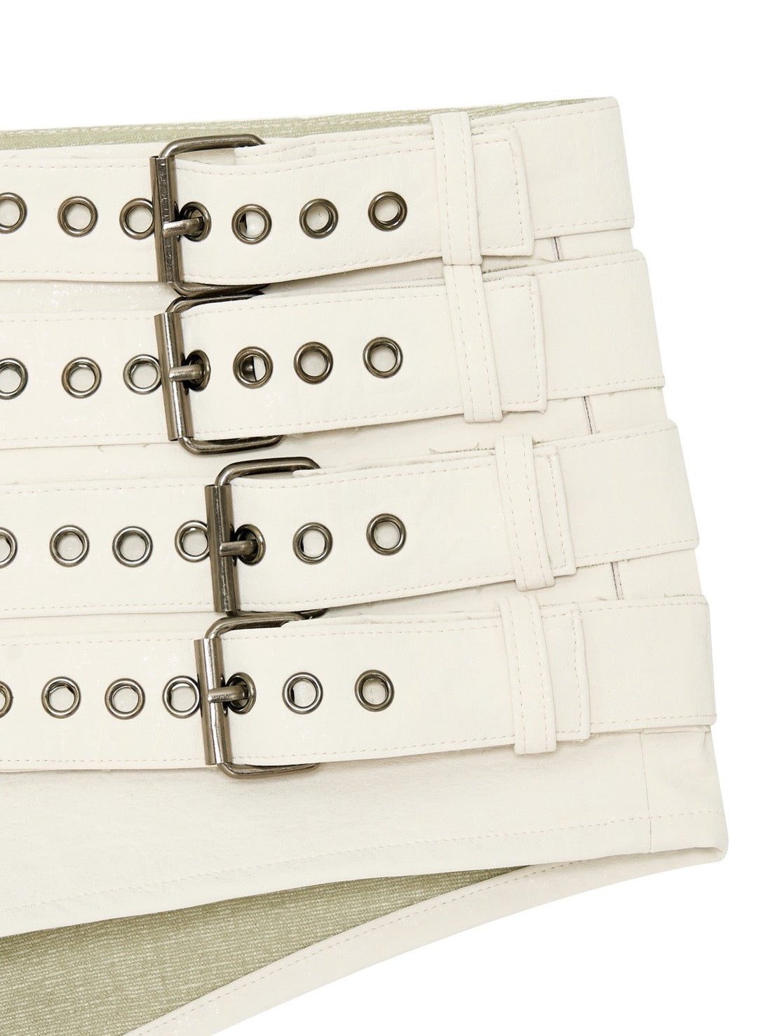 【bonnae】Belted micro shorts