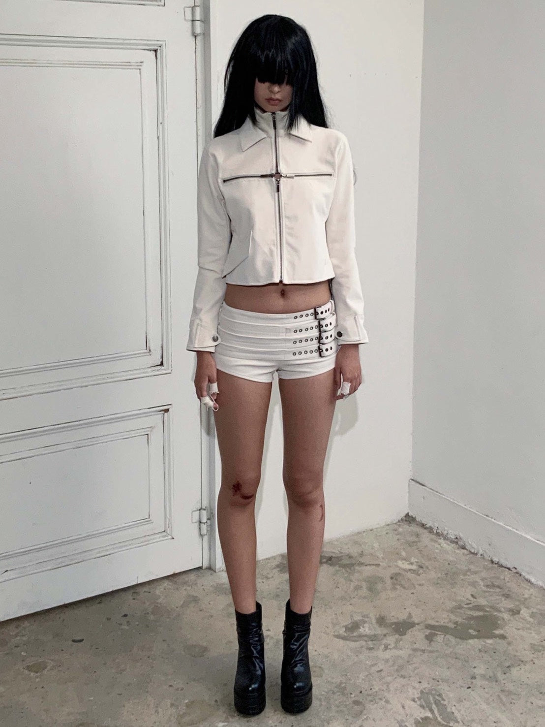 bonnae ベルト付きマイクロショーツ ブラック サイズ2 bonnae】Belted micro shorts – PRESSING WEB SHOP