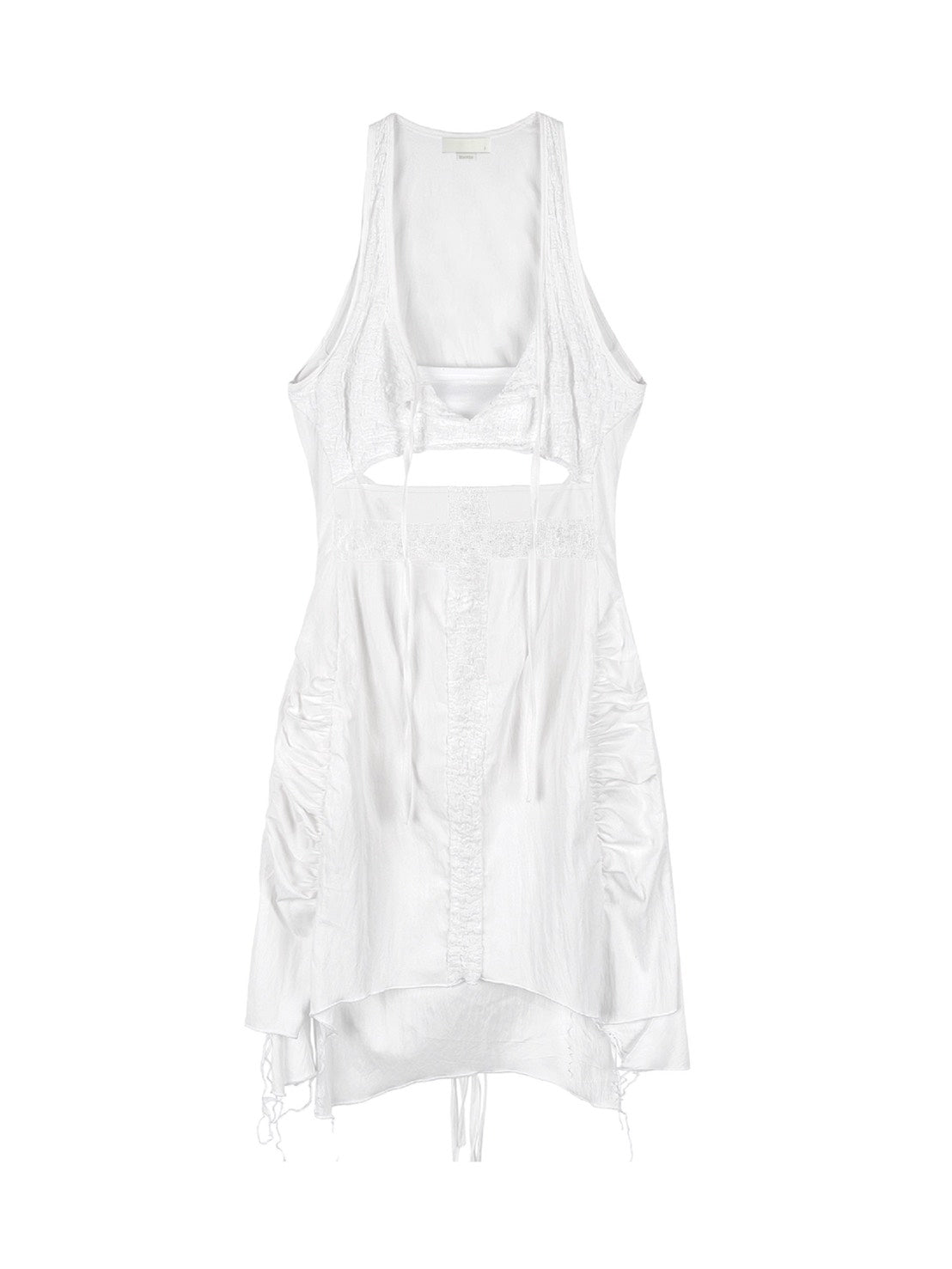 【bonnae】cross cut out dress