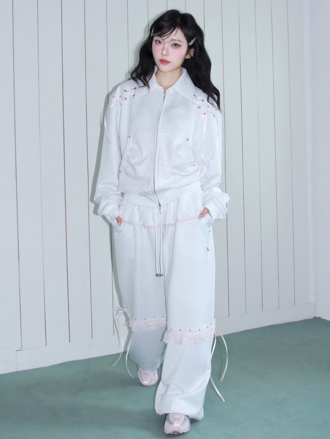 【CHERRYQUIRI】angel sheer layered jersey pt