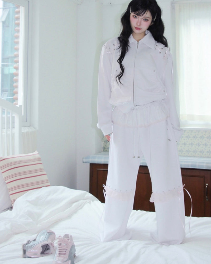 【CHERRYQUIRI】angel sheer layered jersey pt