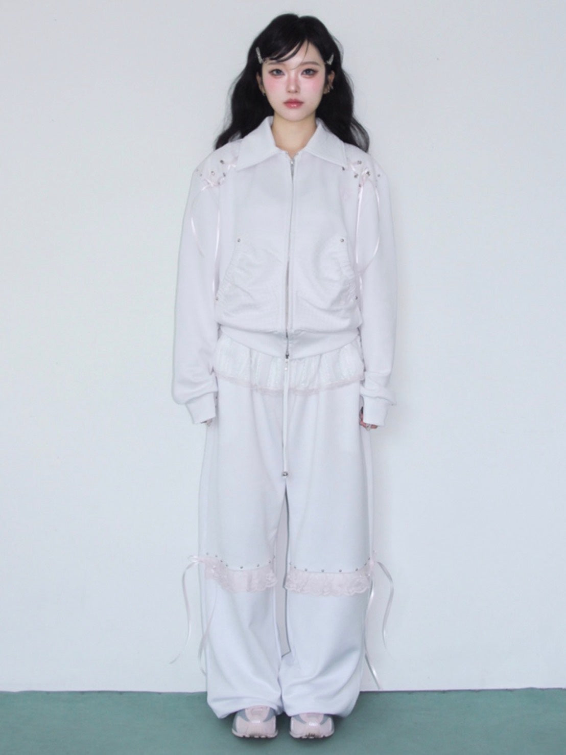 【CHERRYQUIRI】angel sheer layered jersey pt