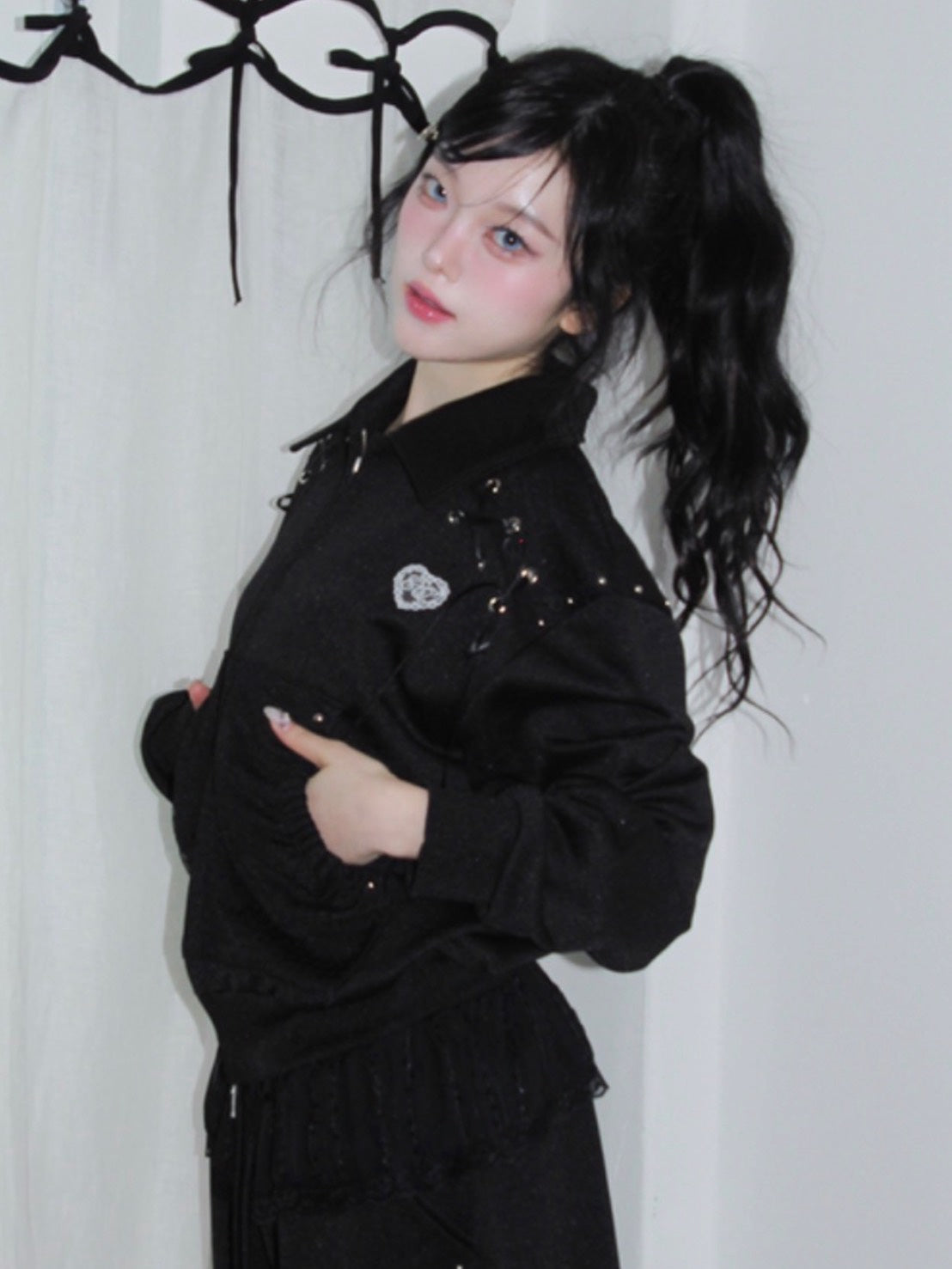 【CHERRYQUIRI】angel sheer layered jersey pt