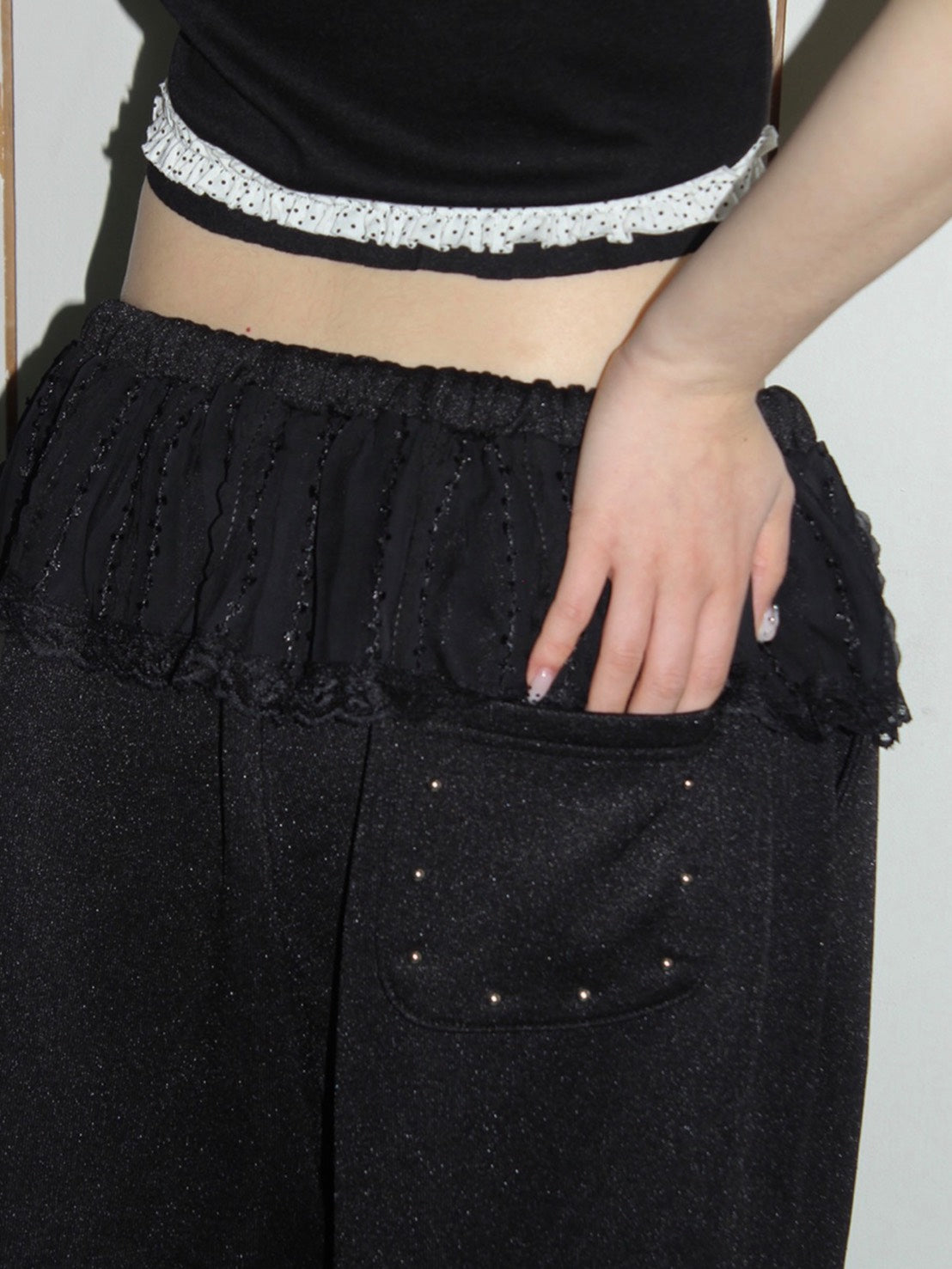 【CHERRYQUIRI】angel sheer layered jersey pt