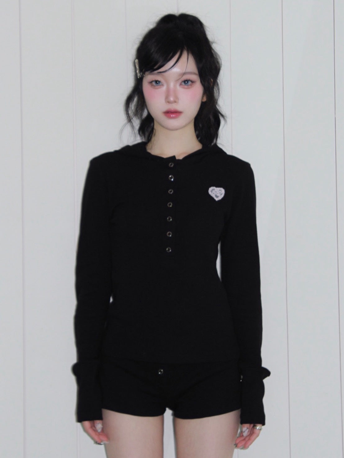 【CHERRYQUIRI】soft cozy waffle hoodie