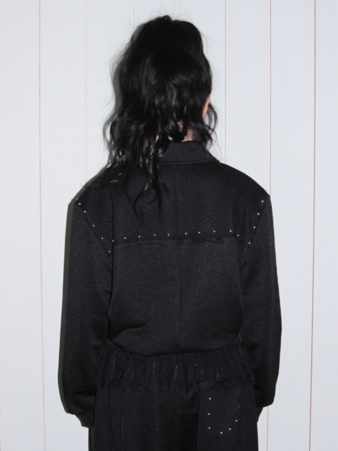 【CHERRYQUIRI】angel corset jersey zip up