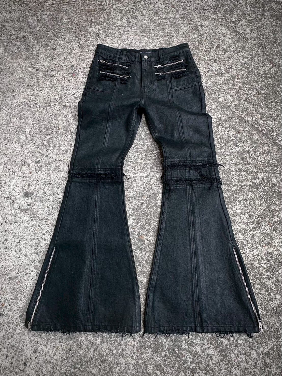 4/27 20:00発売【YIKAI LABORATORY】syncope waxed denim