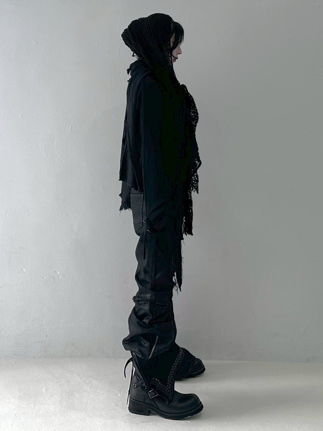 4/27 20:00発売【YIKAI LABORATORY】syncope waxed denim