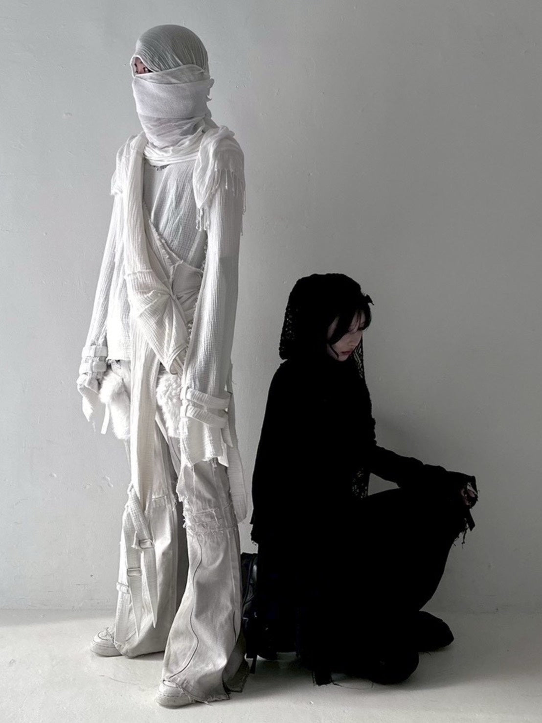 4/27 20:00発売【YIKAI LABORATORY】syncope waxed denim