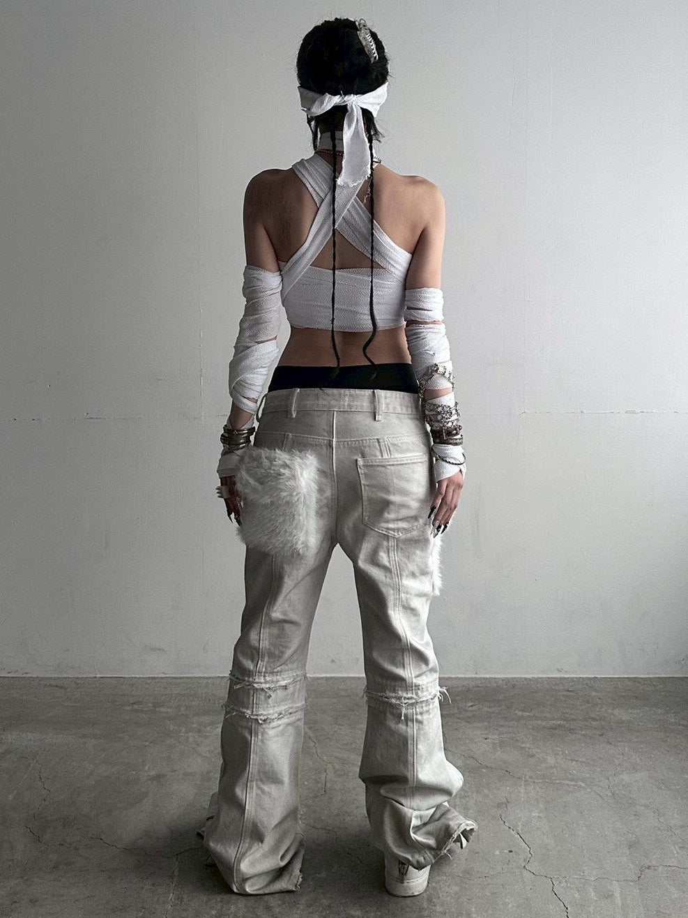 パンツ Yikai laboratory Inn3er radiance denim YIKAI LABORATORY】inn3er radiance denim – PRESSING WEB SHOP