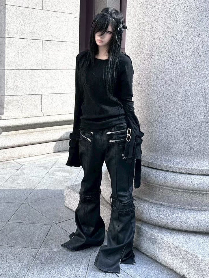 4/27 20:00発売【YIKAI LABORATORY】reversible compresse long sleeve