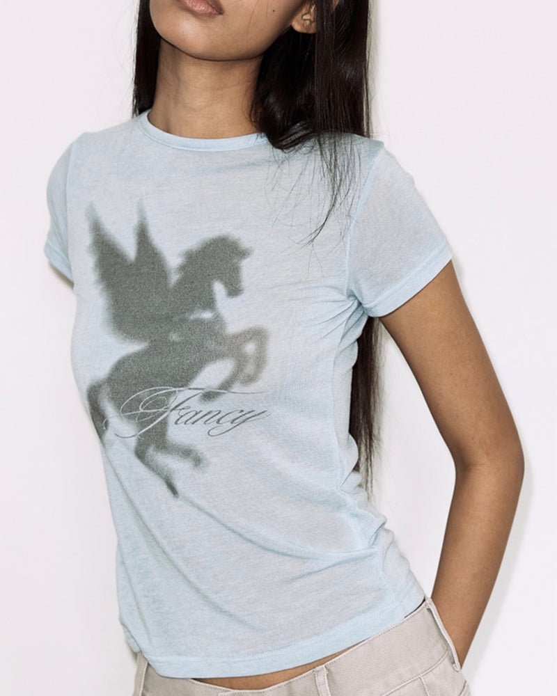 【FANCY CLUB】SHADOW PEGASUS TEE