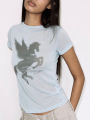 【FANCY CLUB】SHADOW PEGASUS TEE
