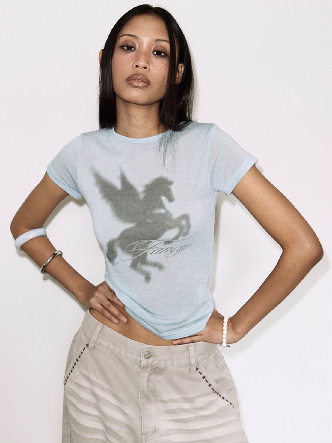 【FANCY CLUB】SHADOW PEGASUS TEE