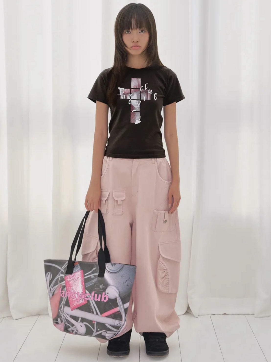 【FANCY CLUB】CROSS KIRA TEE