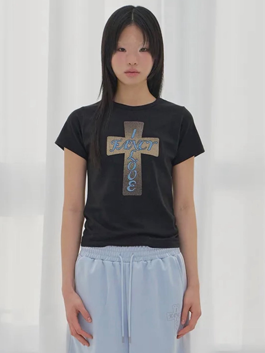 【FANCY CLUB】FROSS GLOSSY TEE