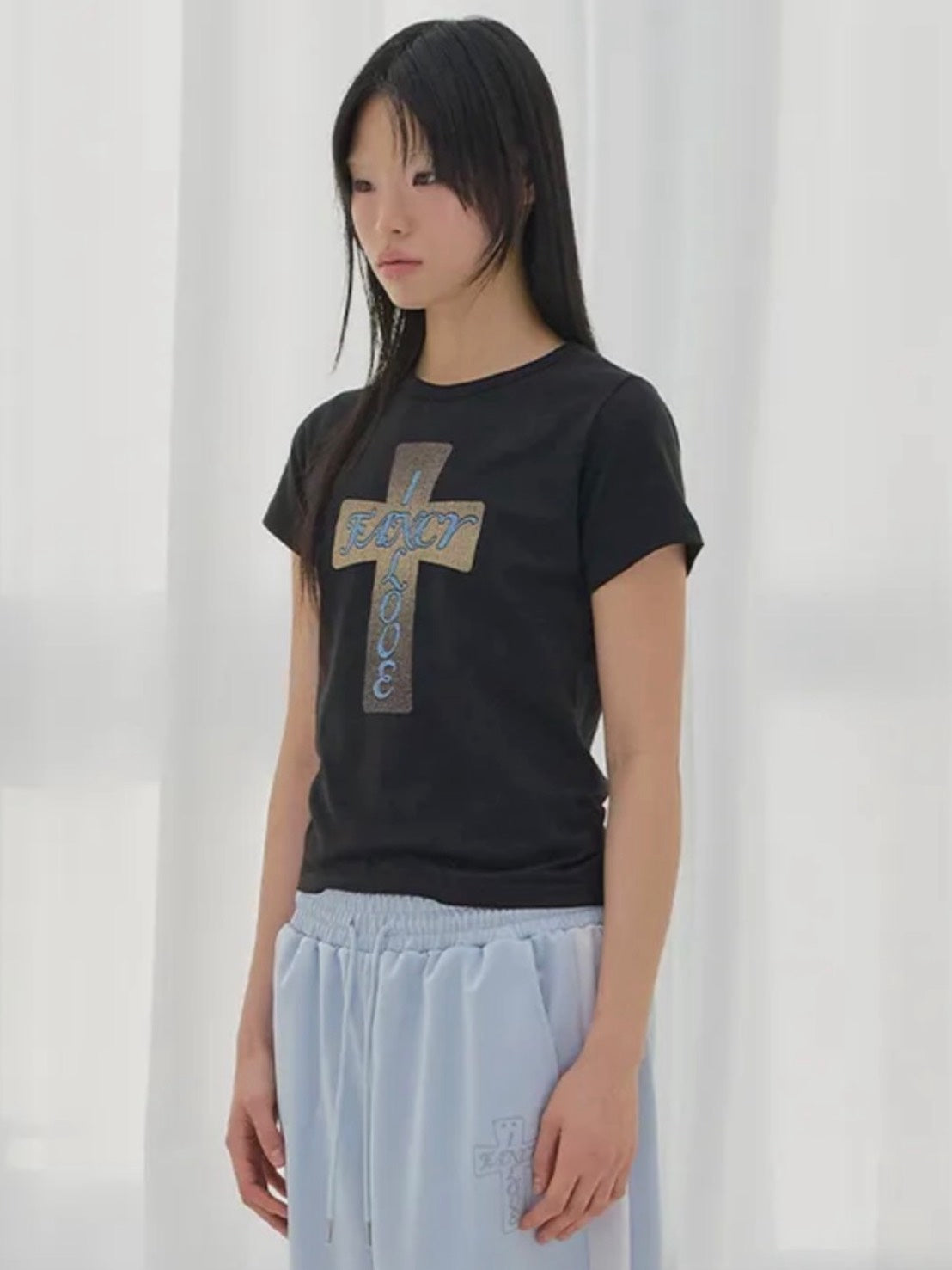 【FANCY CLUB】FROSS GLOSSY TEE
