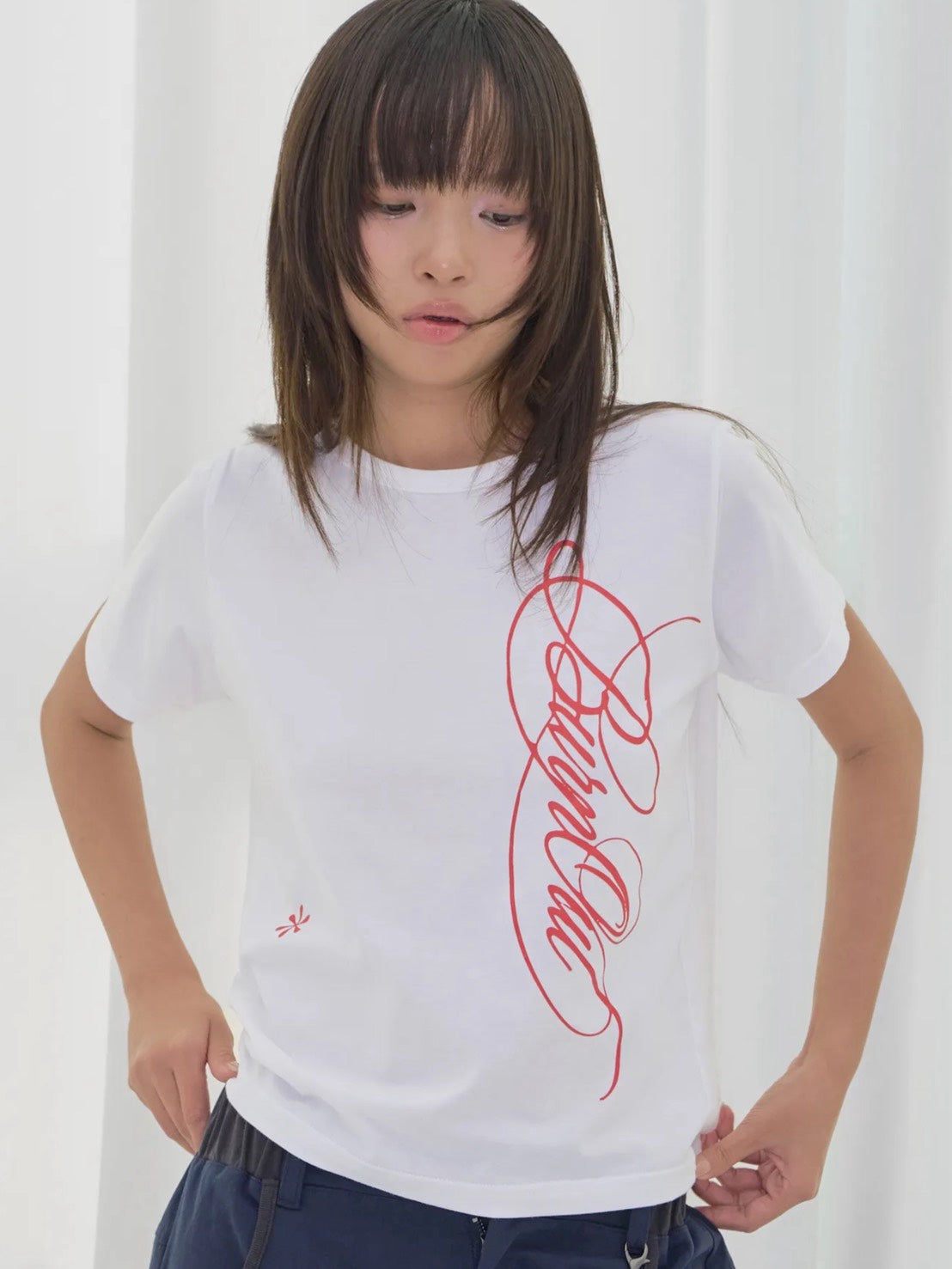 【FANCY CLUB】BURNING LEAF TEE