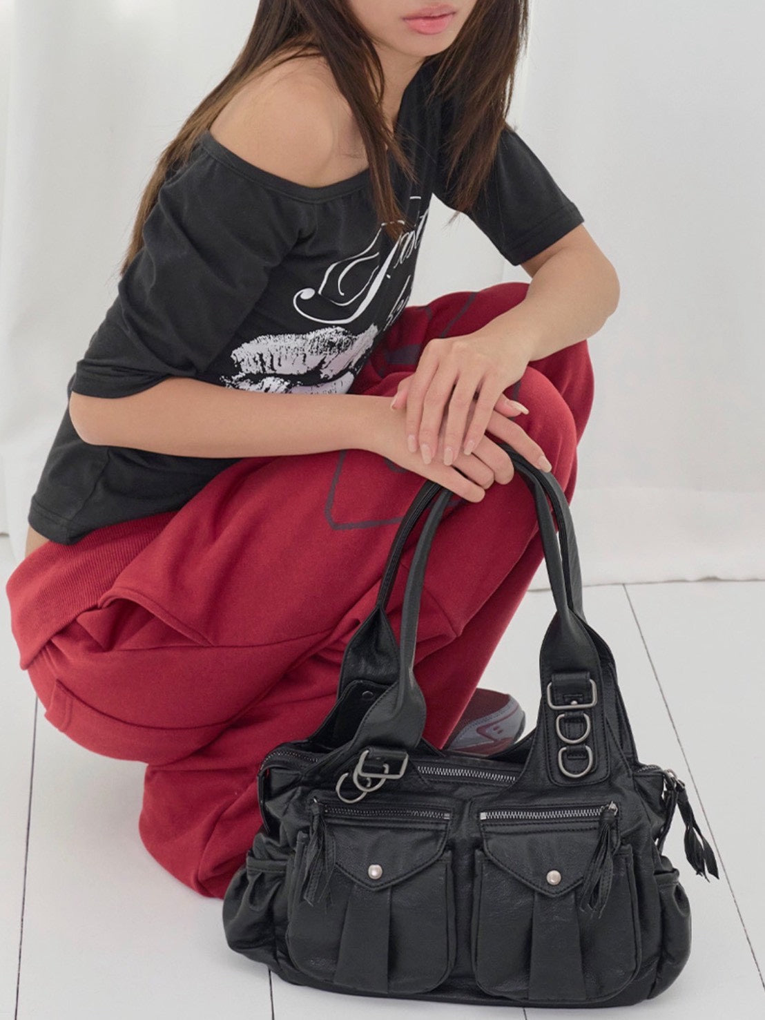 【FANCY CLUB】RANMA HOBO BAG
