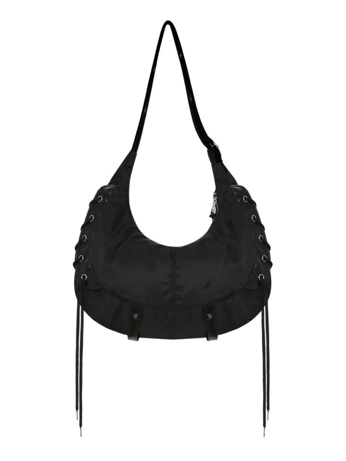 【NOT KNOWING】HALFMOON MOTO CROSS BAG(NYLON)