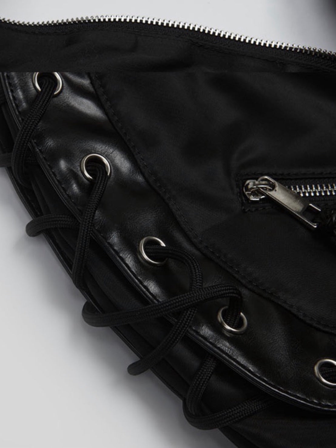 【NOT KNOWING】HALFMOON MOTO CROSS BAG(NYLON)