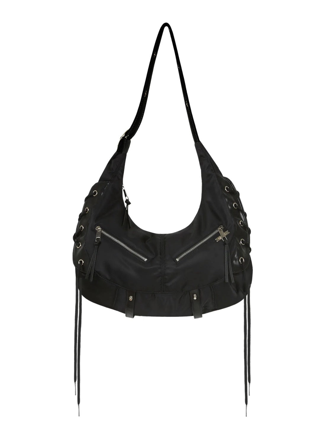 【NOT KNOWING】HALFMOON MOTO CROSS BAG(NYLON)