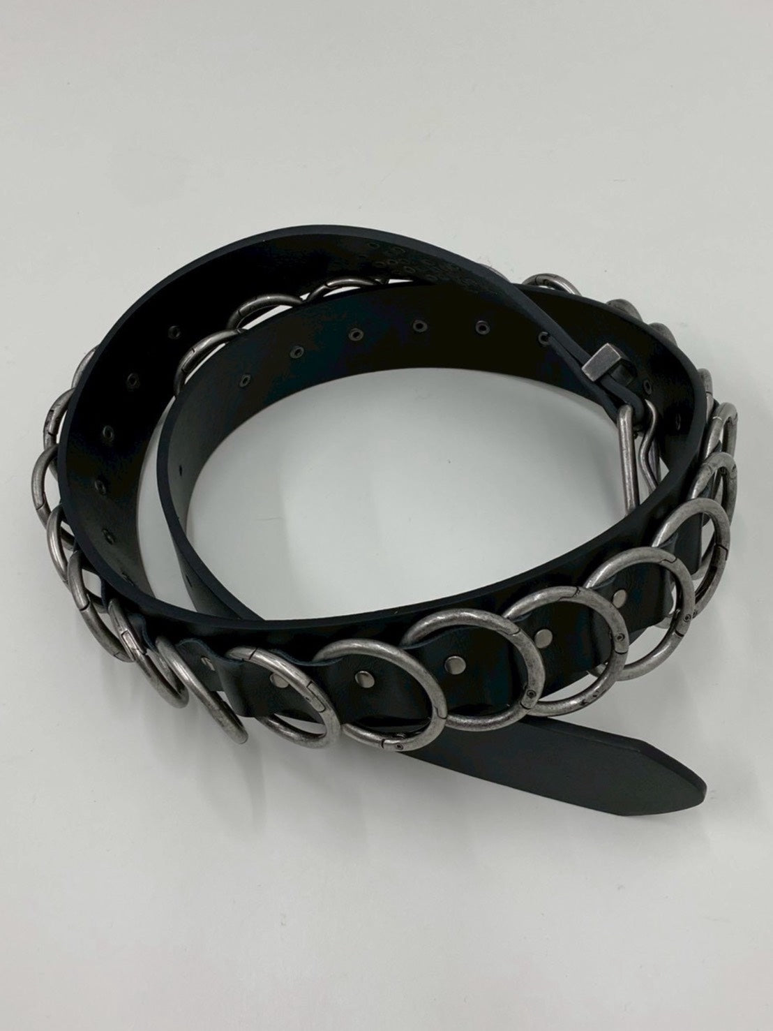 4/27 20:00発売【YIKAI LABORATORY】antiue 00ring  calfskin  belt