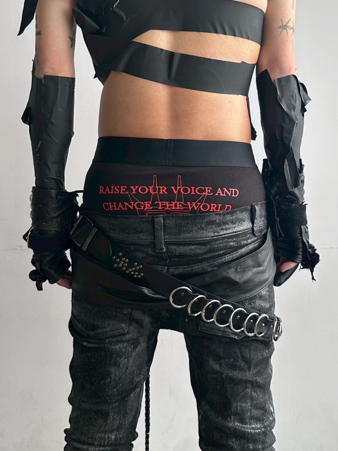 4/27 20:00発売【YIKAI LABORATORY】antiue 00ring  calfskin  belt