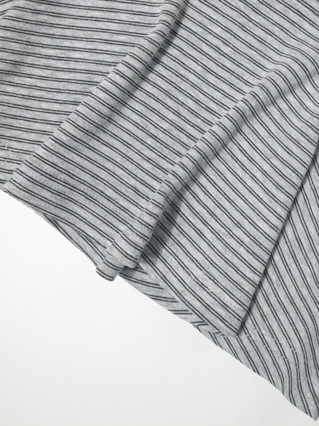 【FANCY CLUB】STRIPE HOOD FLARE TOP