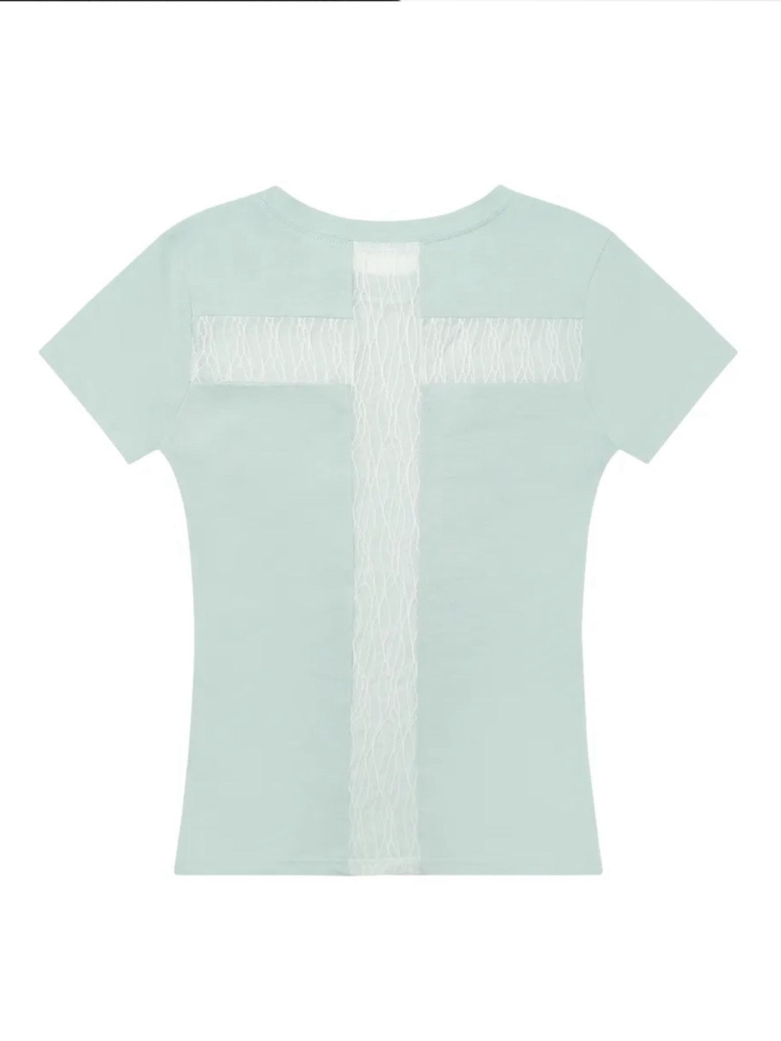 【FANCY CLUB】BACK CROSS TEE
