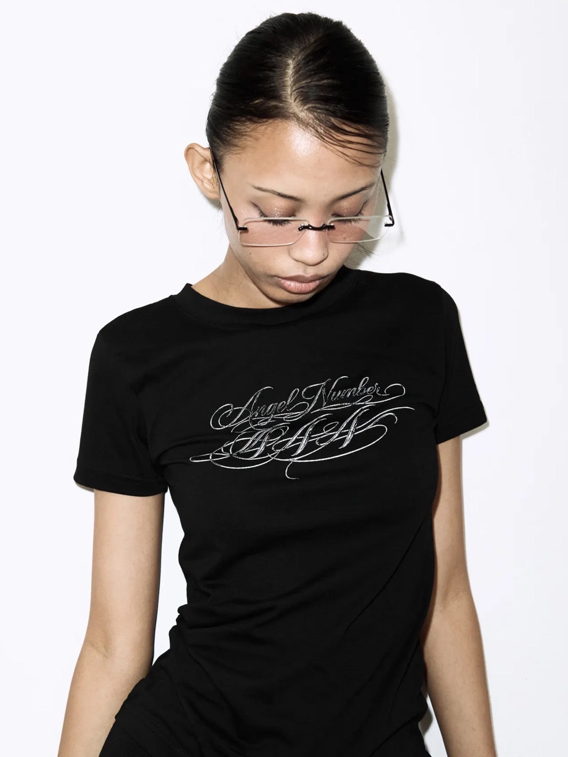 【FANCY CLUB】BACK CROSS TEE