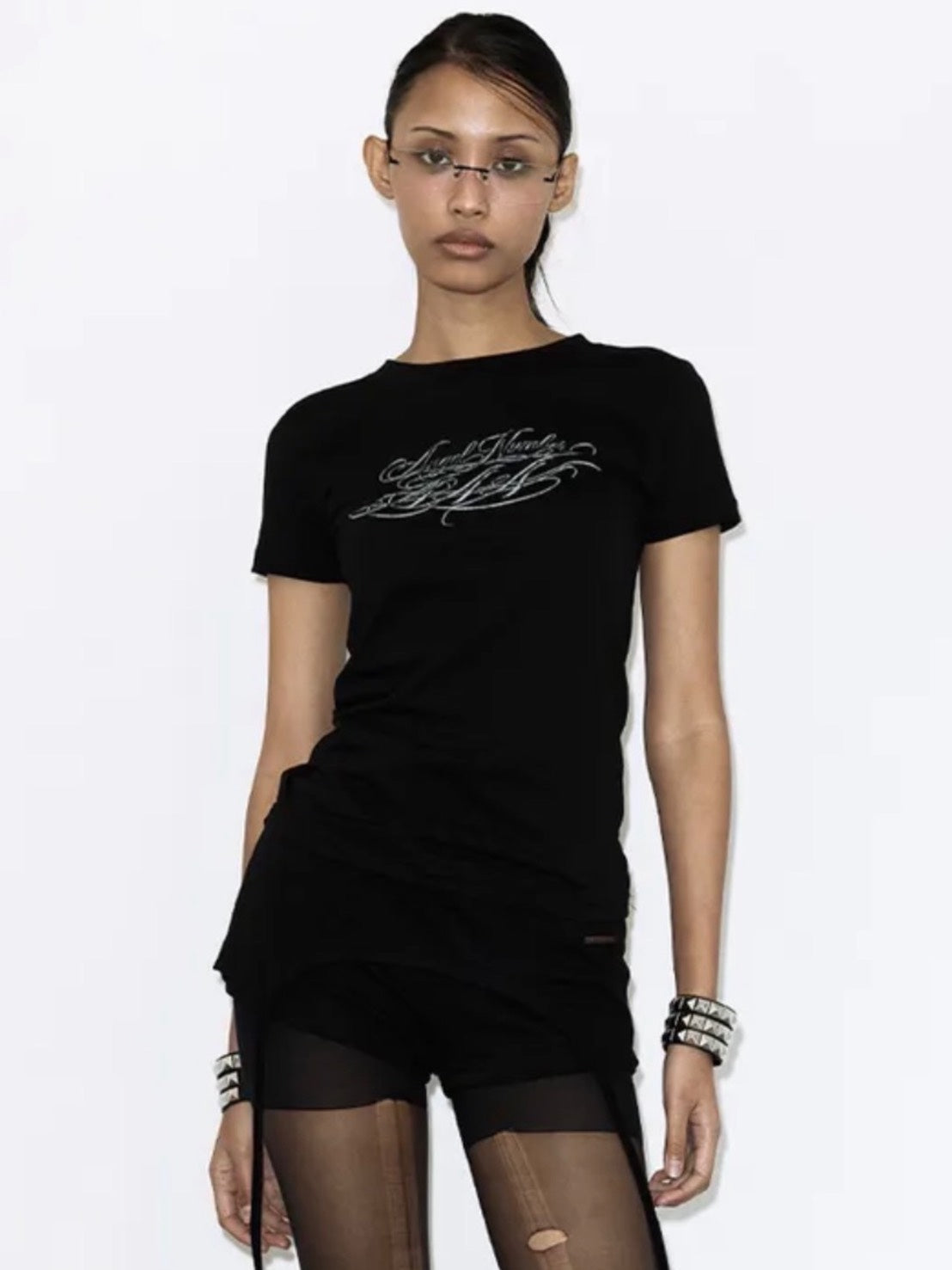 【FANCY CLUB】BACK CROSS TEE