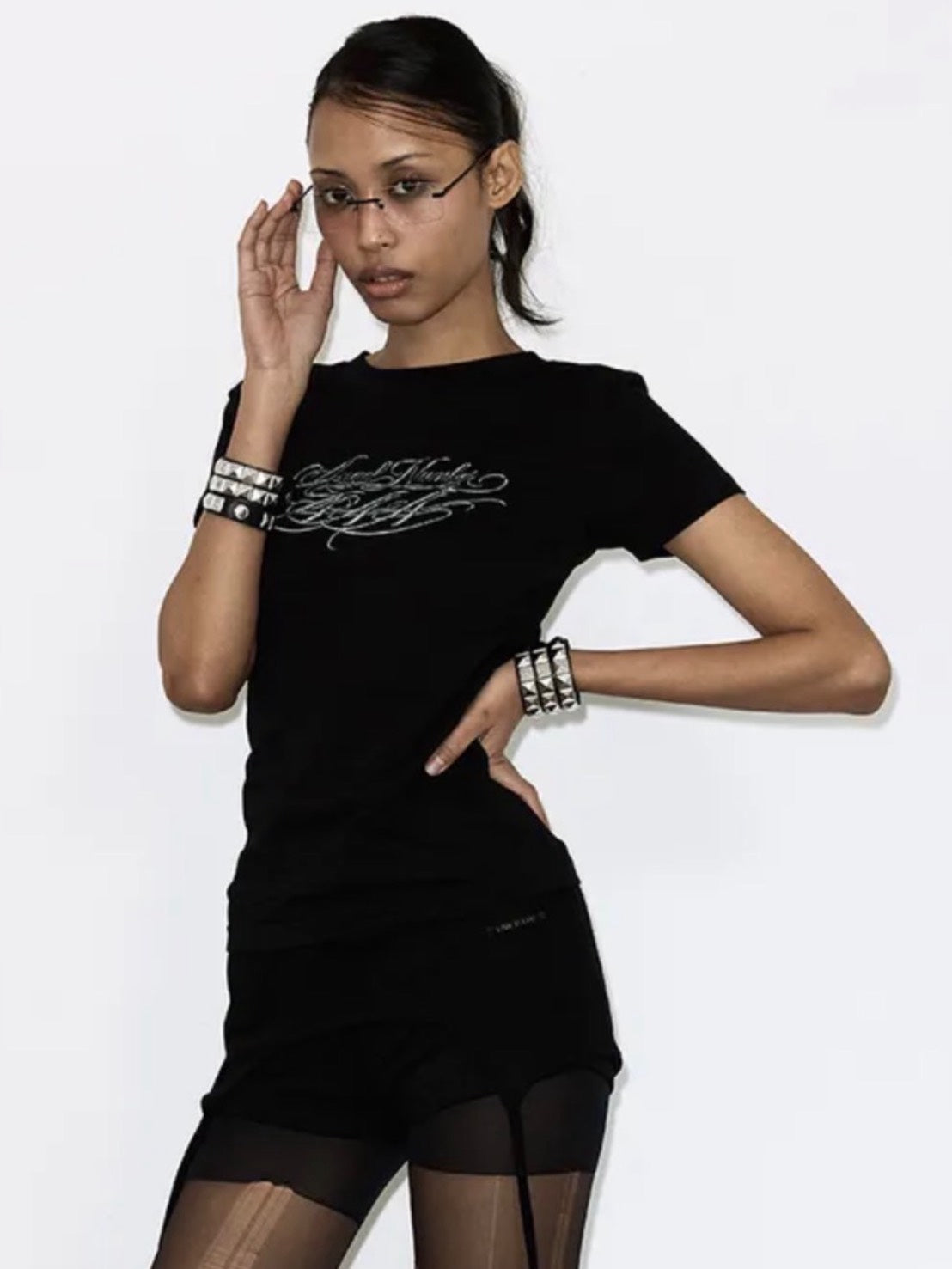 【FANCY CLUB】BACK CROSS TEE