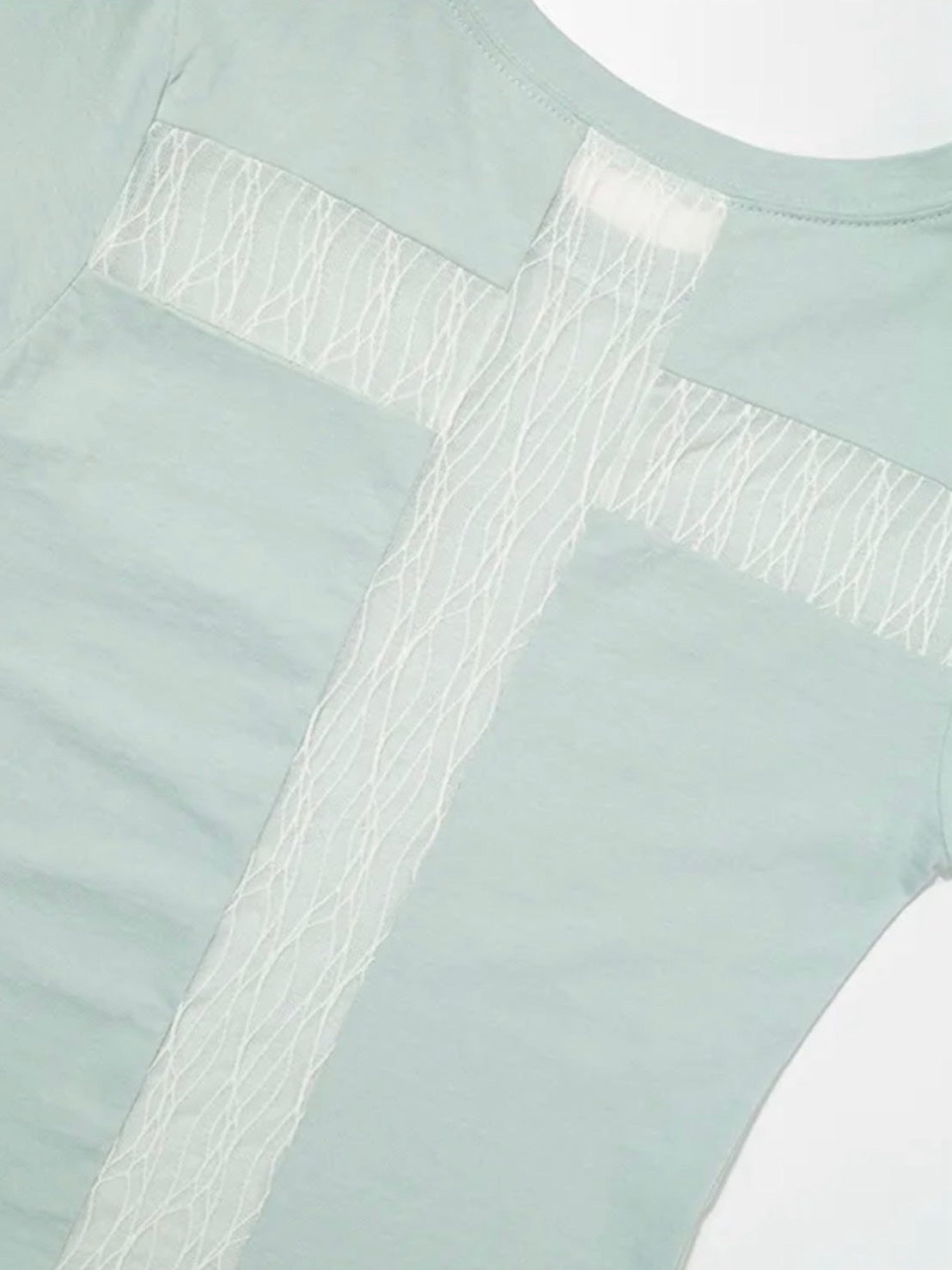 【FANCY CLUB】BACK CROSS TEE