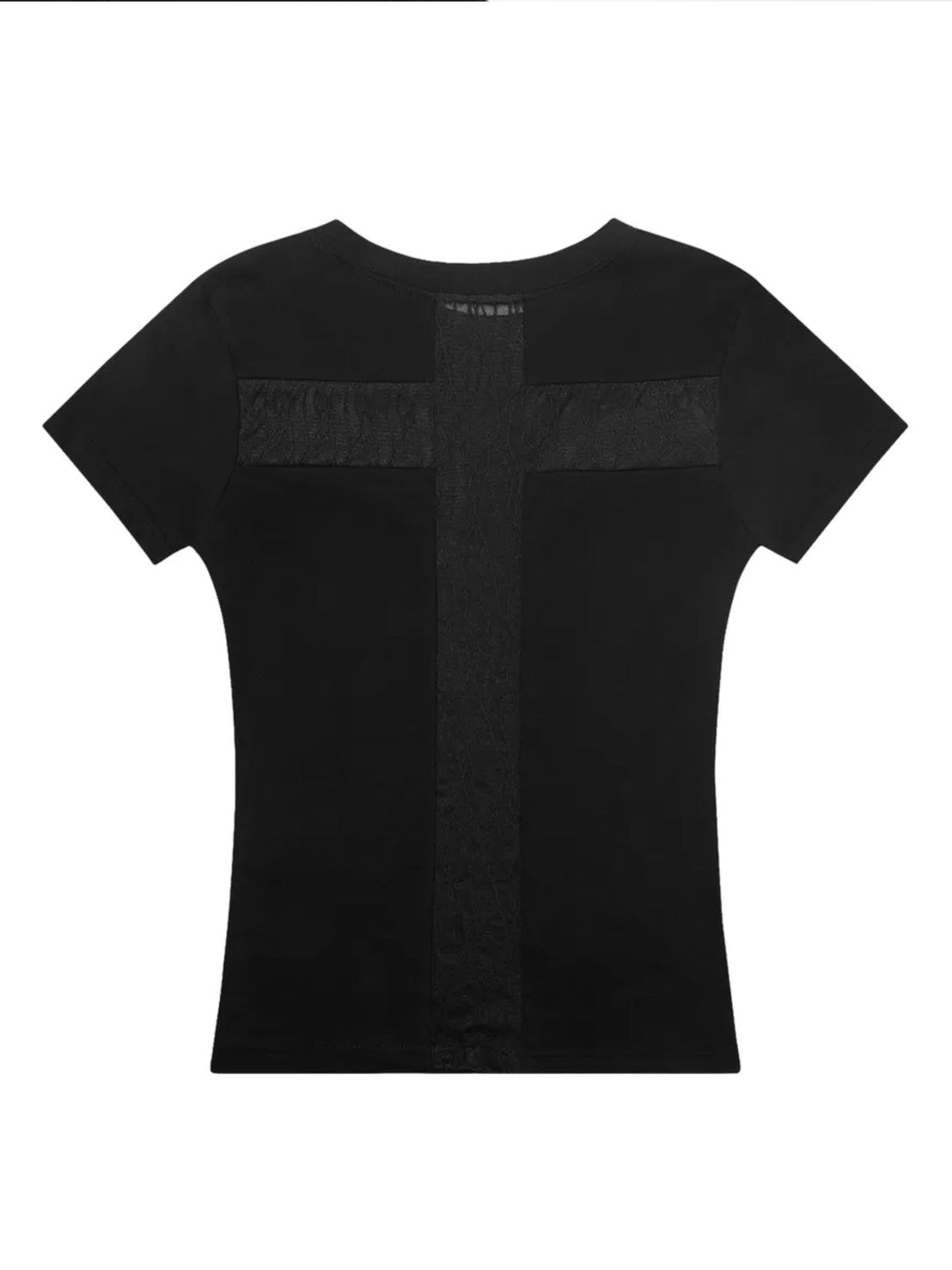 【FANCY CLUB】BACK CROSS TEE