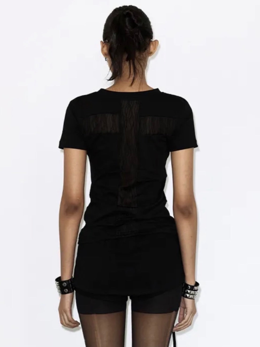 【FANCY CLUB】BACK CROSS TEE