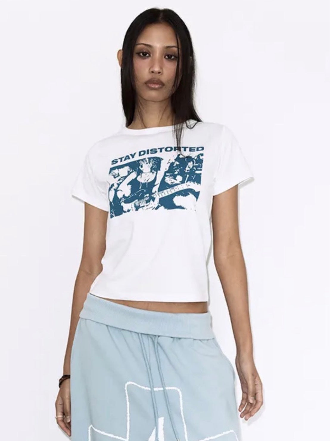 【FANCY CLUB】DISTORT CLUB TEE