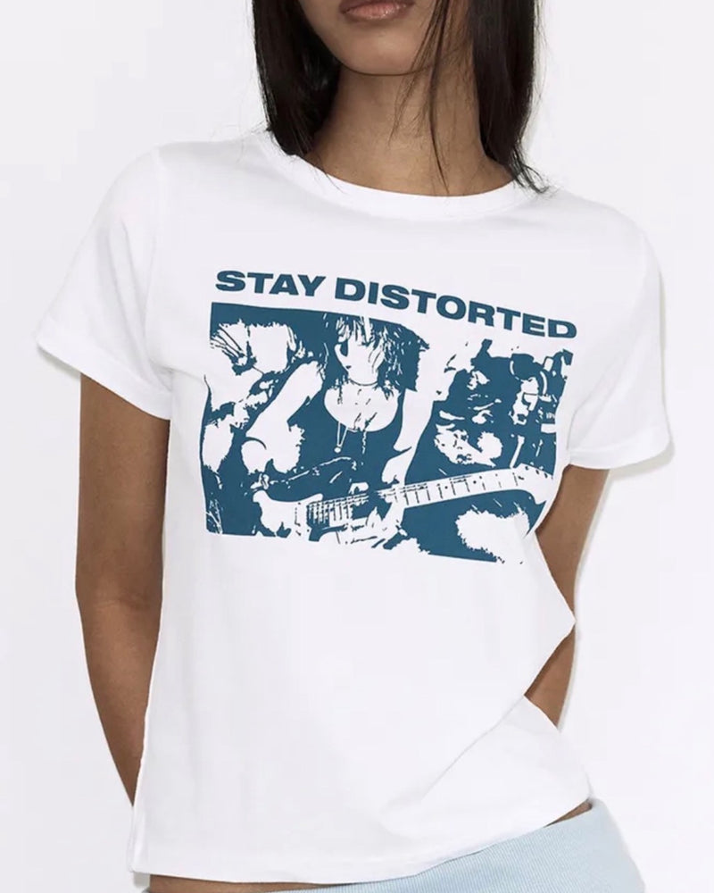 【FANCY CLUB】DISTORT CLUB TEE