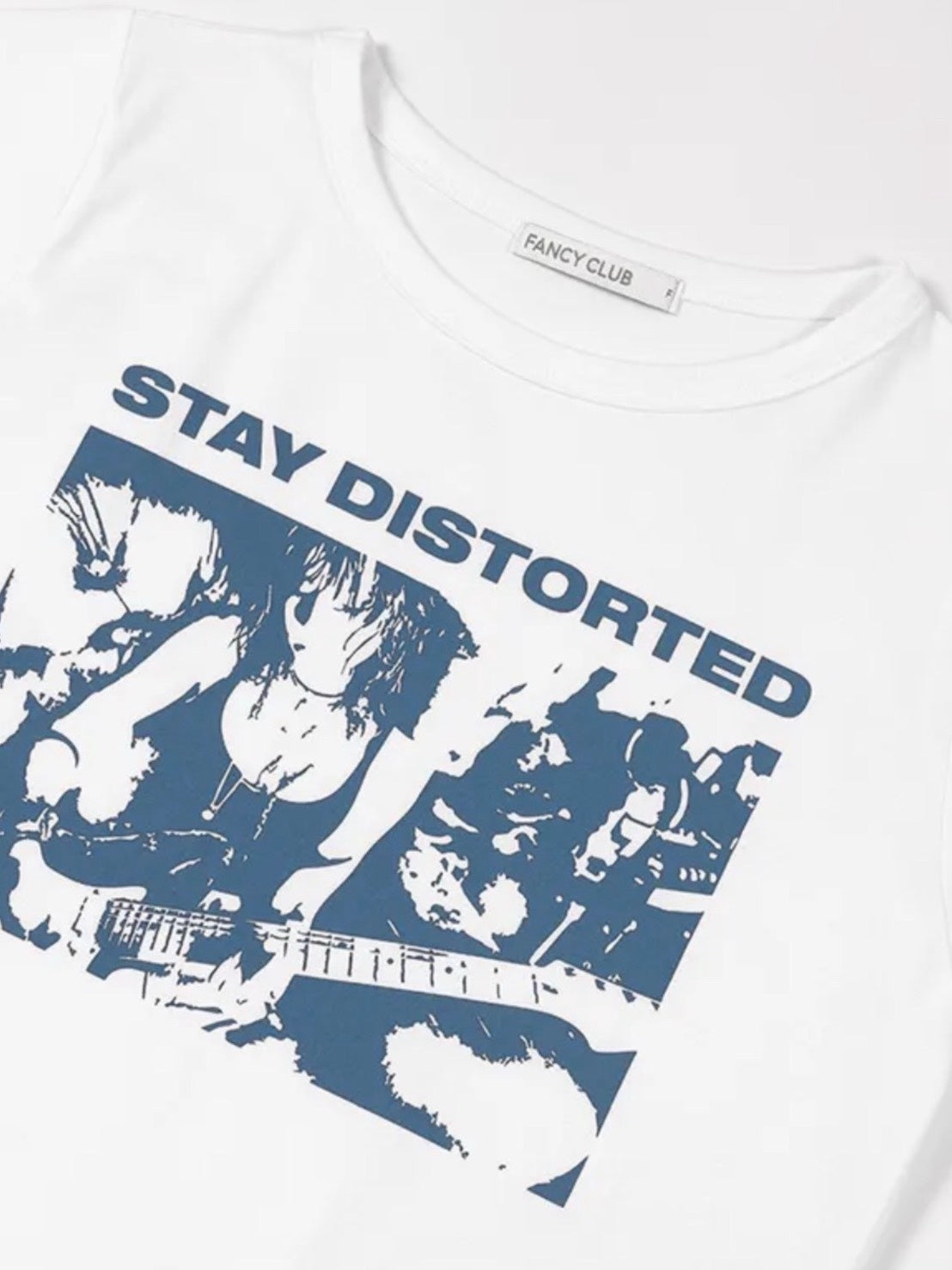 【FANCY CLUB】DISTORT CLUB TEE