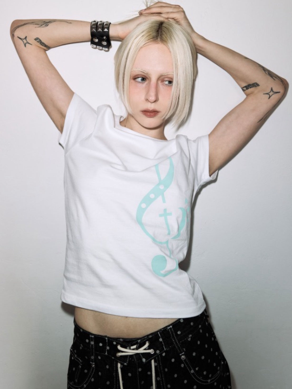【FANCY CLUB】CLEF SYMBOL TEE