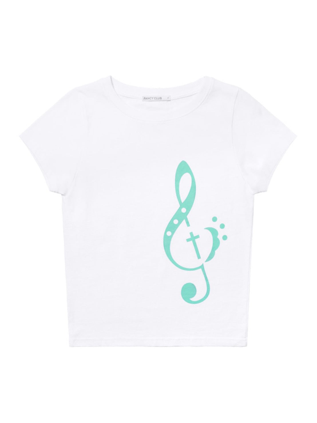 【FANCY CLUB】CLEF SYMBOL TEE